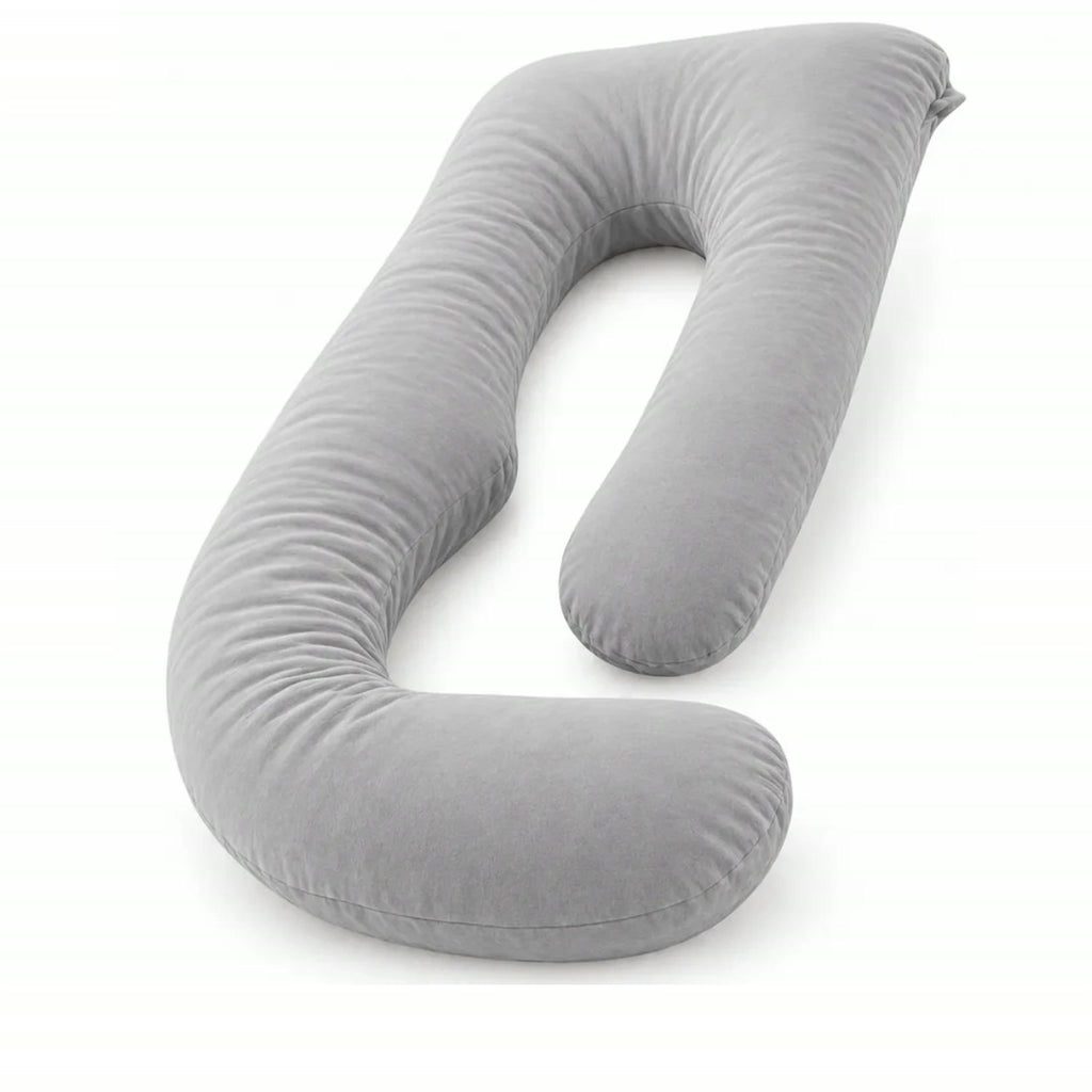 Cozy Miles Passenger Pillow in light grey
